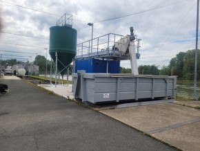 silo vis sans fin et benne étanche
